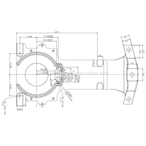 KM871716H02 Bearing Support for KONE MX18 Motors